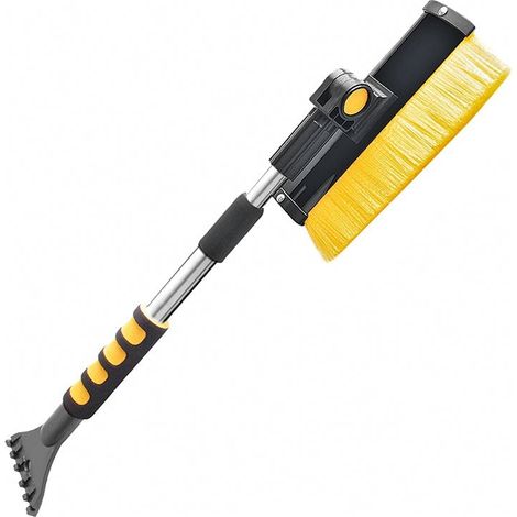 Brosse à neige télescopique et raclette efficace (1/5)
