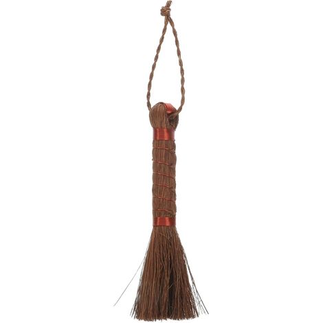 5 Pièces Brosse Marron de Jardinage Tringle à Rideau Ceinture Plaque de Cuisson carrée Figurines Marines Porte Lavage de Pot de Fleurs Brosse à bonsaï de Jardin Soie Marron Brown (1/5)