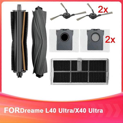 Accesorios y consumibles para la aspiradora robot Dreame L40 Ultra/X40 Ultra. Consumibles para aspiradora ( )