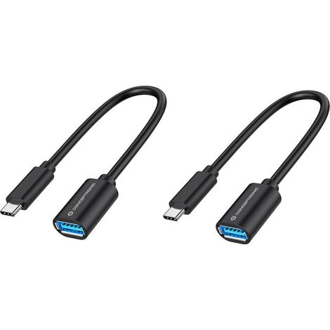 Conceptronic ABBY11B OTG-Adapter for USB-C to USB-A (1/2)