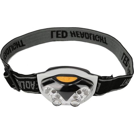 Lampada frontale a 6 LED – Angolo regolabile – Fascia per la testa – Super luminosa – 3 modalità – 1200 lumen – Impermeabile – Ricaricabile – Campeggio / Passeggiate / Escursionismo (1/5)