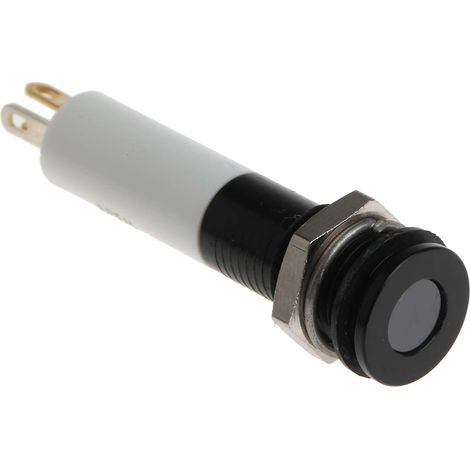 Voyant LED lumineux RS PRO, dia. 8mm, 24V c.c., IP67 ( Prix pour 1 ) (1/3)