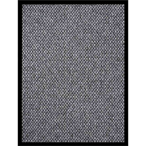 vidaXL Felpudo gris 40x60 cm (1/4)