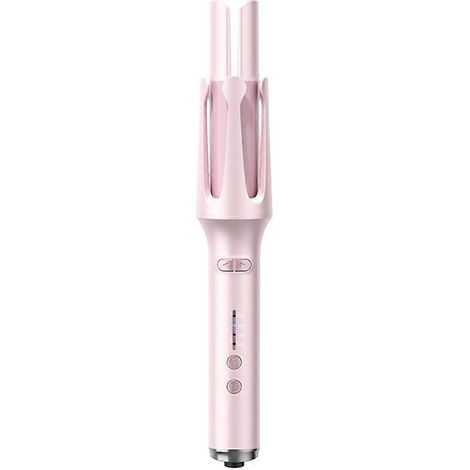 32-mm-Ionen-Lockenstab mit Temperaturregelung, US-Stecker, Rosa (1/5)