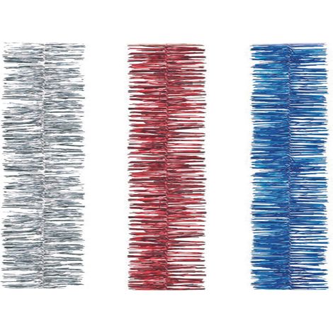 Fili addobbo semplici - colore rosso