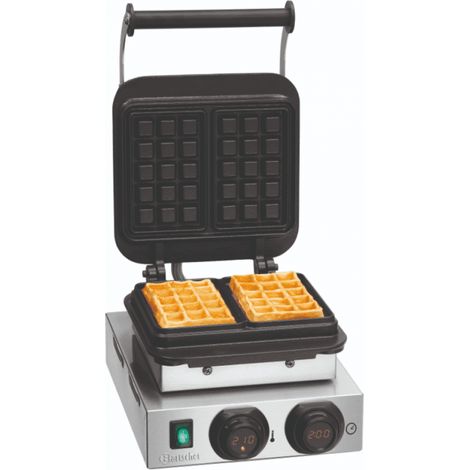 Gaufrier Bartscher MDI 1BW160-101 – Bruxelles – Fonte émaillée, 230V, 2200W - MONO