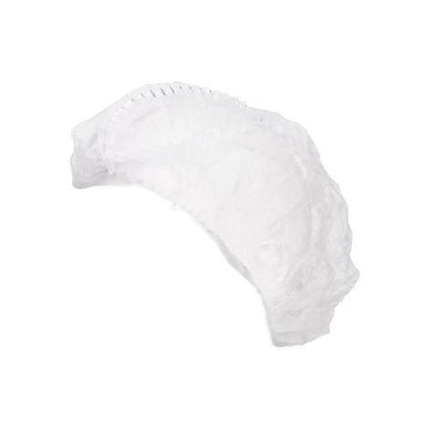 Gorra Mob Cap detectable (Pack 2800) D102  Blanco