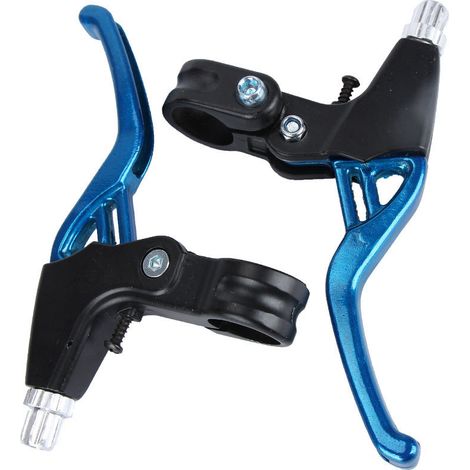 Levier de Frein,Leviers de Freins de vélo,Manettes de Frein, Alliage d'Aluminium Universel Poignées de Frein,Vélo de Montagne Vélo de Route VTT (1/5)