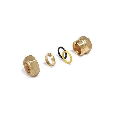 Giacomini Raccord Transition R180F Laiton 22x3/4 Pouces
