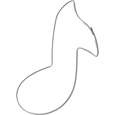 Cortador de galletas de acero Nutka de 7 cm (1/3)