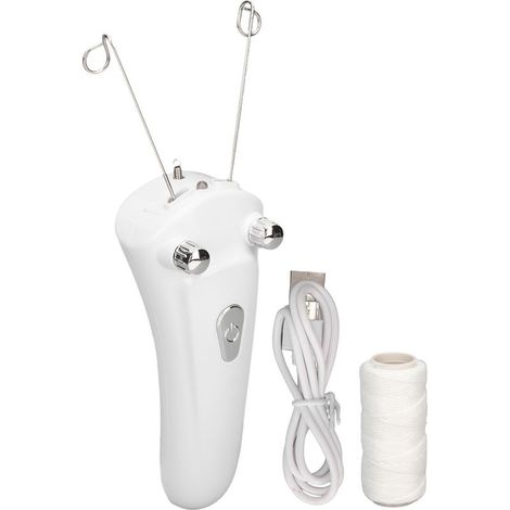 Épilateur facial électrique rechargeable USB avec lumière LED - Online Store (1/5)