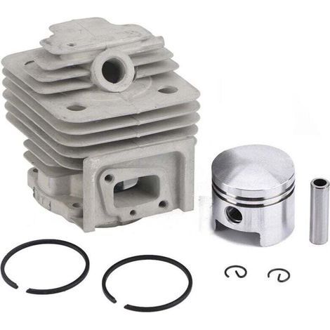 Cylindre Debroussailleuse Piston, 44MM Cylindre Ensemble Piston Kit Anneau for TL52 BG52 débroussailleuse Moteur (1/4)