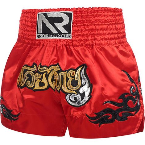 Anti-Reibungs-Boxshorts für Herren, ideal für Thai-Boxen und Kickboxen (Größe L). (1/5)