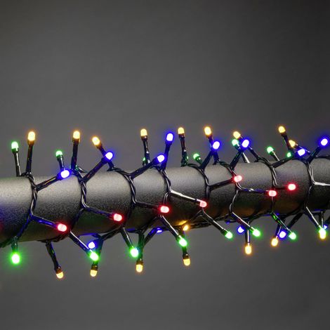 Konstsmide 3871-530 Lichterkette Außen netzbetrieben Anzahl Leuchtmittel 1500 LED Mehrfarbig Beleu (1/3)