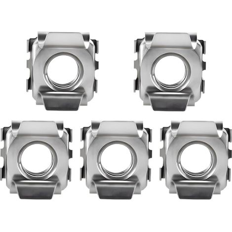 Écrous cage à cartes M4 M5 M6 M8 en acier inoxydable Quadruple (1/5)
