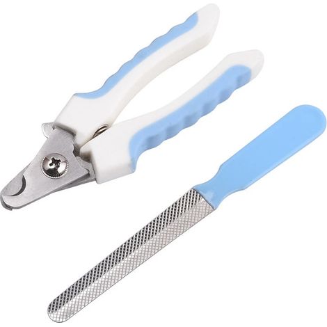 Coupe-ongles pour animaux avec lime intégrée, outil de coupe professionnel pour chiens et chats de petite et moyenne taille. (1/5)