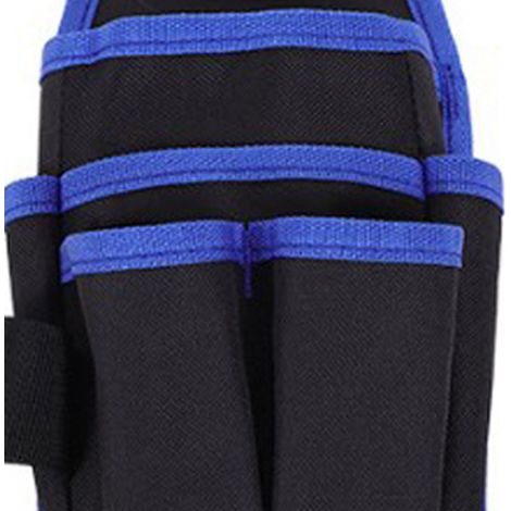 Multifunktionale Werkzeuggürteltasche, blauer Oxford-Stoff, kleine Tasche für Elektriker, praktische Aufbewahrung. (1/5)