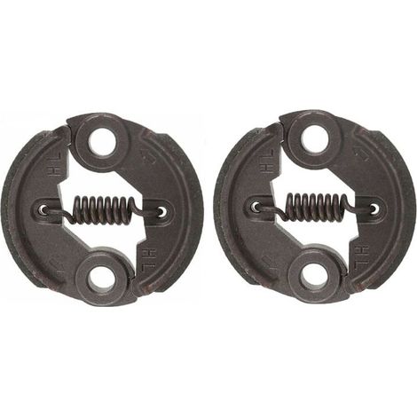 2 pièces Débroussailleuse Embrayage Outil de Jardin Tondeuse à Gazon Tondeuse à Gazon Remplacement des pièces 75.5mm