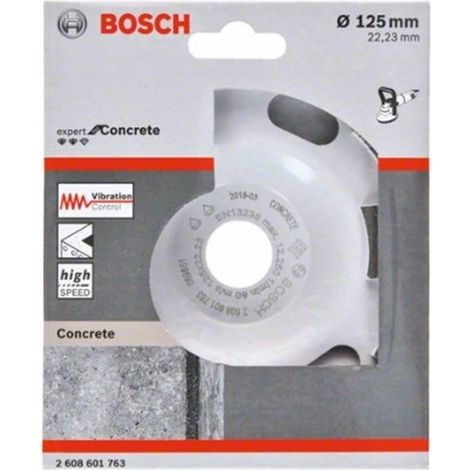 Disco de diamante BOSCH PRO 2608601763 EXPERT HORMIGÓN Ø 125mm ALTA VELOCIDAD