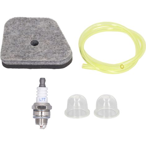 Kit de bougie, filtre à air, durite de carburant et poire d'amorçage en alliage d'aluminium pour Stihl FS90 FS100 FS110 FS130 (1/5)