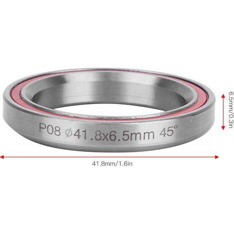 Ensemble de 2 Jeux de Direction 41.8mm pour VTT Renforcés avec Roulements Double Étanchéité (1/5)
