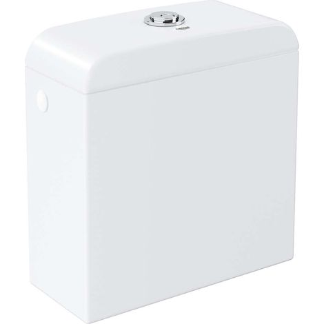 Euro Ceramic Réservoir de chasse équipé, Blanc alpin (39333000) (1/6)
