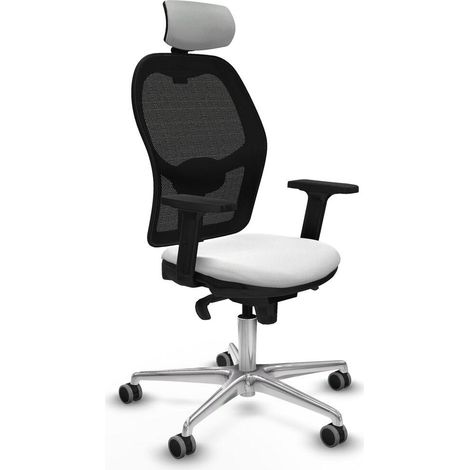 piqueras-y-crespo Sedia Ufficio chaise blanche ergonomique