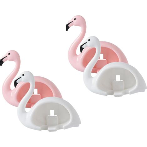 Organizador de pared para baño de 4 piezas con soporte para cepillo de dientes sin necesidad de taladrar, diseño desmontable y orificio de drenaje para optimizar el espacio. (1/5)