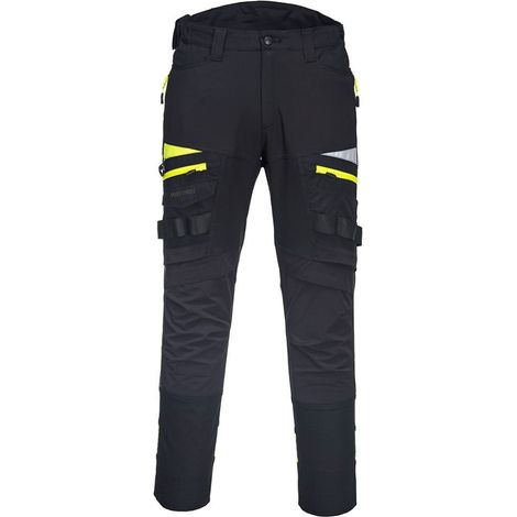 Pantalon De Travail Dx4 Couleur : Noir Taille 38 - Portwest (1/2)