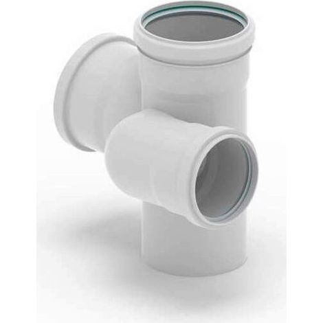 RAUPIANO PLUS Schachtabzweig links DN 90/75/90, 87 Grad (1/5)