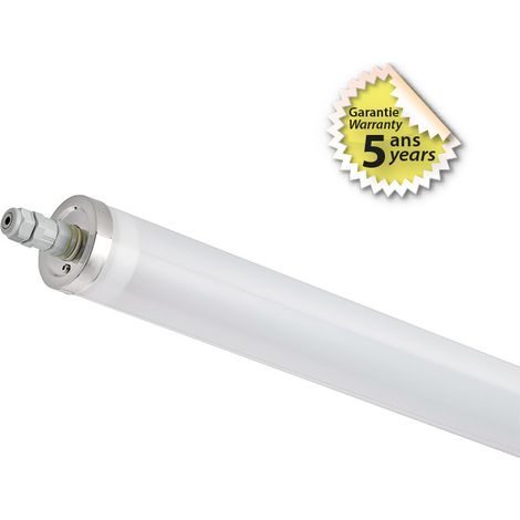 Luminaire Tubulaire LED – 70x672mm – 19W – IP66/IP69K – Blanc Neutre – Ultra Résistant (1/2)