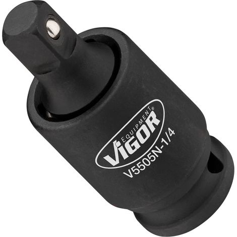 VIGOR Schlagschrauber Gelenkstück, 1/4 (6,3 mm) Vierkant hohl, 1/4 (6,3 mm) Vierkant massiv (1/4)