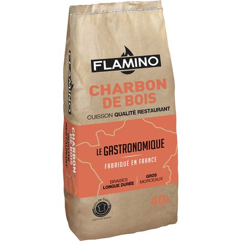 Charbon de Bois 40L - FLAMINO
