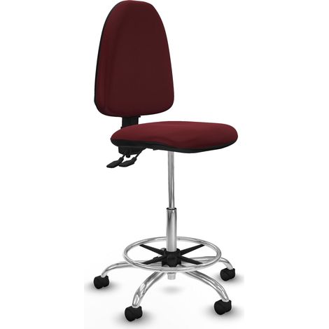 Piqueras y Crespo B0005RN Silla de Oficina Granate