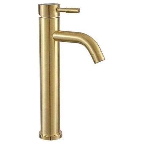 QORVA-Robinet de lavabo haute couleur lavabo lavabo robinet d'eau chaude et froide