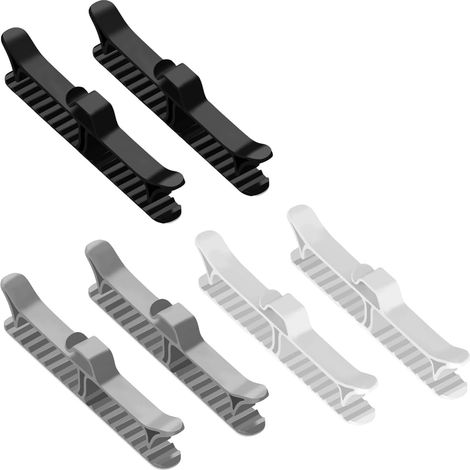Enrouleur de câble 6 pièces, Clip de câble, Organisateur de Fil pour autocuiseur, mixeur, Machine à café, friteuse, câble USB (1/5)
