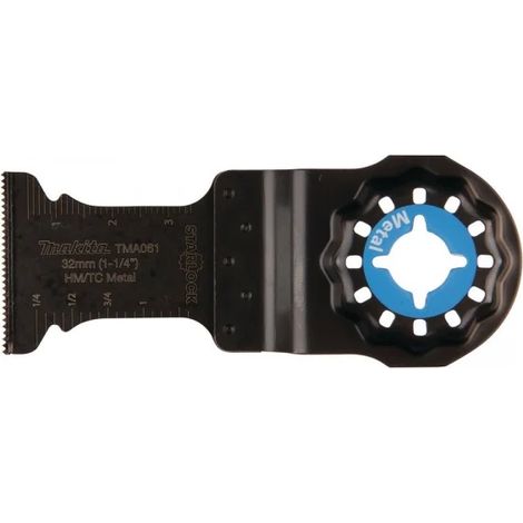 Makita E-25921 TMA061 Lama per utensile multifunzione Starlock per metallo 25 Pz.
