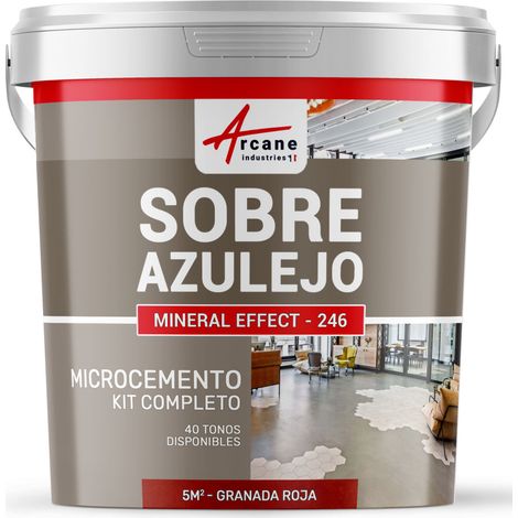 Microcemento sobre azulejos