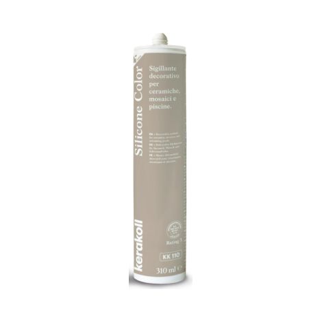 Silicone color kk 110 ml 310 sigillante decorativo per ceramiche e mosaici