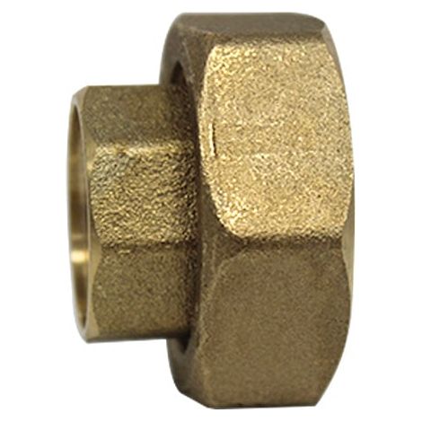 Arcanaute – Raccord laiton femelle/femelle 3/4'' (20/27) – écrou Ø1''1/4 (33/42) – Résistance à la corrosion – Pour transport d'eau potable (1/4)