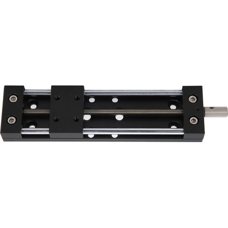 Table coulissante à glissière en queue d'aronde, platine linéaire avec poignée rotative à engrenage, modèle SP40A-DB95, précision, déplacement manuel (1/5)