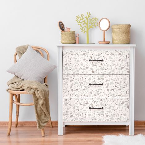Sticker terrazzo pour meuble nazaré 40 x 60 cm (1/5)