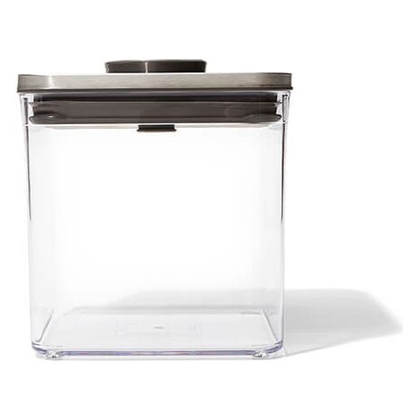 OXO Good Grips Steel POP Big Square Short 2.6L Storage Container (1/5)