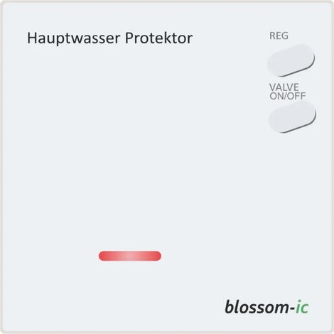 blossom-ic Magelan Protector principal de agua para la monitorización de la tubería principal de agua, 230V, WLAN, MHP-3970