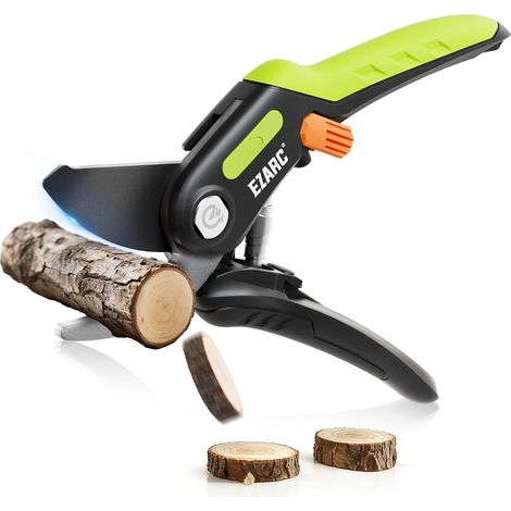 Secateur de Jardin Bypass - Lames SK5, Ressort Intégré, Double Réglage, Coupe Jusqu'à 20 mm - Pour Tailler Fleurs, Plantes et Cueillir des Fruits (1/5)