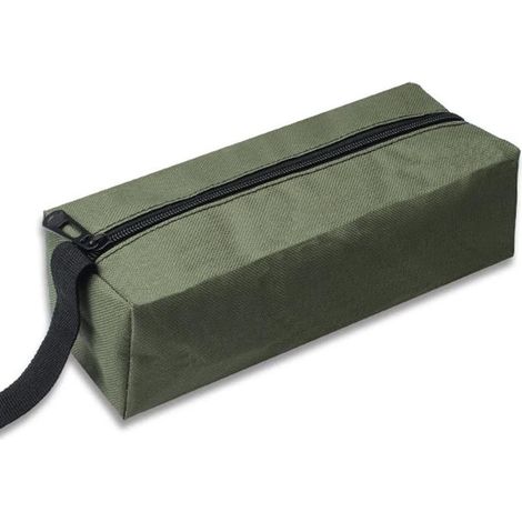 (Vert)Pochette à Outils Sac à outils imperméable multifonctionnel,Petit sac à outils portable 600D Oxford tissu Sacs à outils professionnels pour électricien, charpentier, construction (1/5)