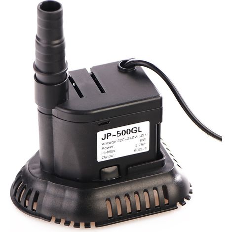 Pompa per acqua a bassa immersione per acquario, laghetto, cambio acqua 600 l/h (1/5)