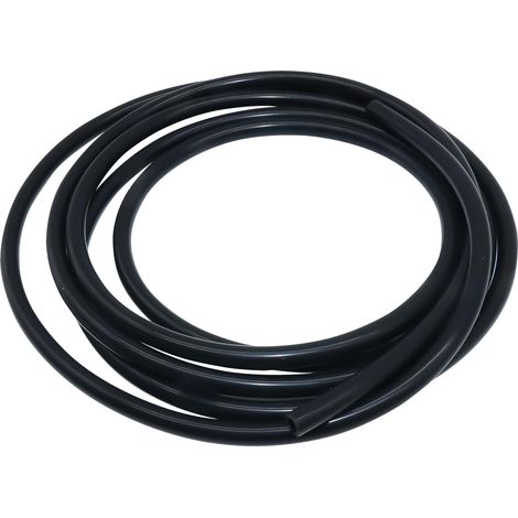 Tuyau flexible en silicone, diamètre intérieur 12 mm, diamètre extérieur 15 mm, tuyau en silicone noir pour pompes et tuyaux d'air (1/5)