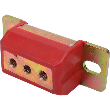 Kit de support de transmission en métal PU rouge haute dureté, remplacement pour voiture JEEP 1958‑2001 (1/5)
