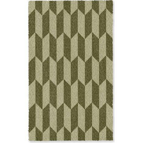 TAPPETO Motivo - Astratto - Verde - Aerei 90x150 cm (1/5)
